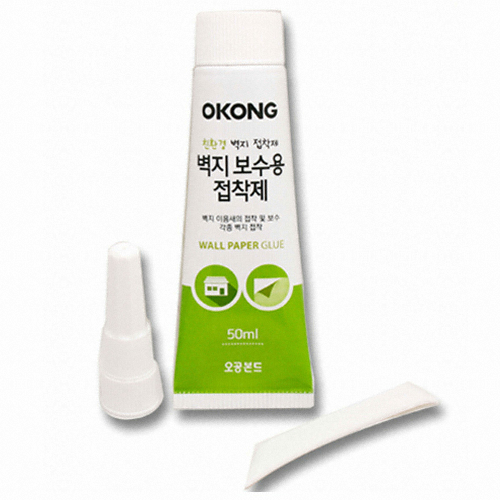오공 벽지 보수용 접착제 50ml (10개)_이미지