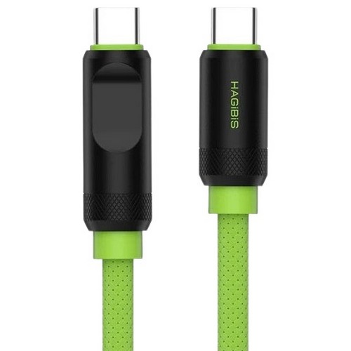 HAGIBIS USB4 40Gbps PD C to C타입 240W 디스플레이 케이블 SX02 (0.25m)