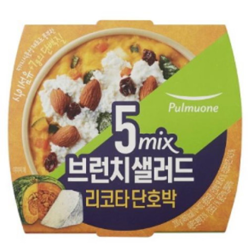 풀무원 5mix 브런치샐러드 리코타 단호박 200g (3팩)_이미지