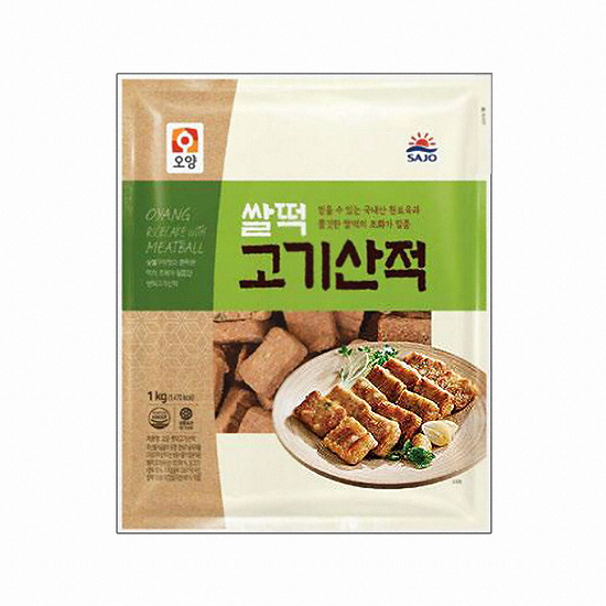 사조대림 오양 쌀떡고기산적 1kg (5개)_이미지