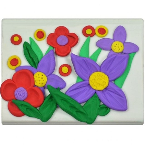 꽃 지우개 클레이 5인용 만들기