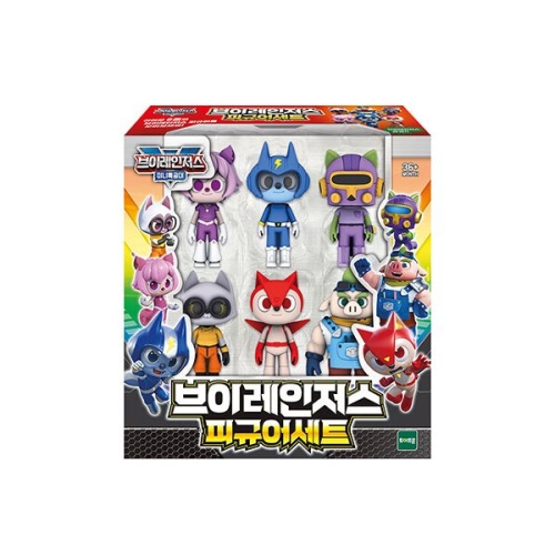 토이트론 브이레인저스 미니특공대 피규어세트_이미지