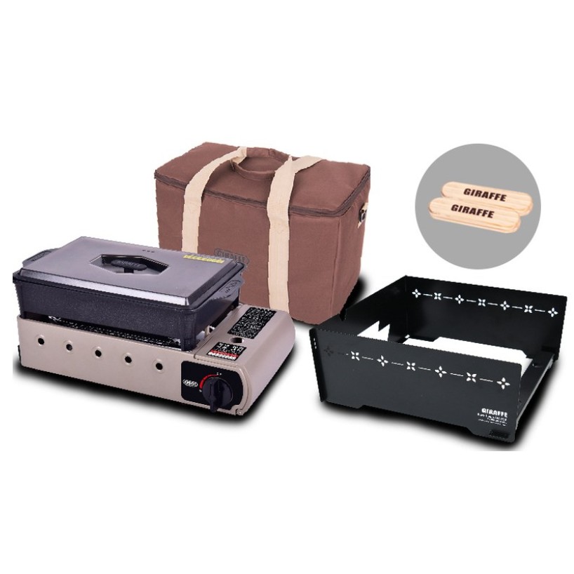 지라프 구이바다 가스 그릴 M (단품+블록하우스)