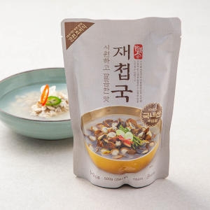 비비수산 가마솥 재첩국 500g