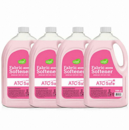  아토세이프 섬유유연제 핑크로즈향 2.5L [4개] 상품이미지
