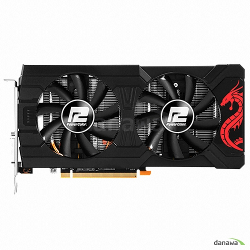 PowerColor 라데온 RX 570 레드드래곤 OC D5 8GB 백플레이트_이미지