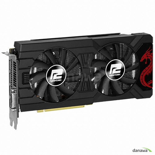 PowerColor 라데온 RX 570 레드드래곤 OC D5 8GB 백플레이트_이미지