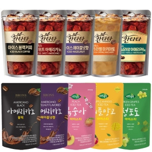 롯데칠성음료 칸타타 아이스 블랙 230ml (10개)