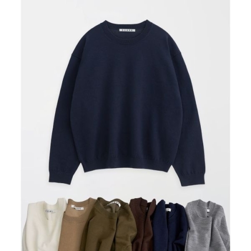 수아레 SUARE 데일리 울100 워셔블 니트 7 COLOR SBBAWLKN251 325881_이미지