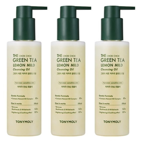 토니모리 더 촉촉 그린티 레몬 저자극 클렌징 오일 200ml (3개)