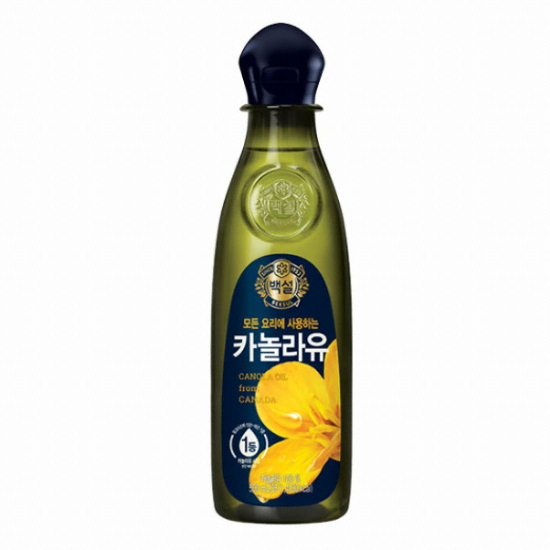 CJ제일제당 백설 카놀라유 500ml (6개)