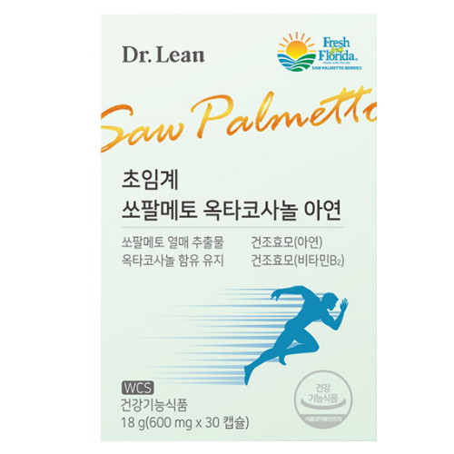 닥터린 초임계 쏘팔메토 옥타코사놀 아연 30캡슐 (5개)_이미지