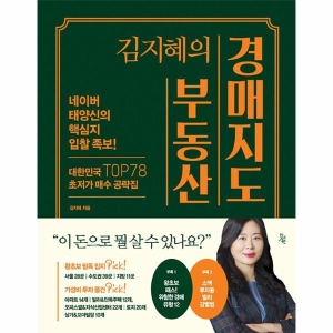 진서원 김지혜의 부동산 경매지도 네이버 태양신의 핵심지 입찰 족보 양장 김지혜