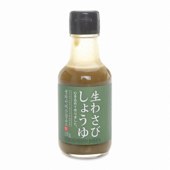 주비푸드 생와사비 간장 소스 170g