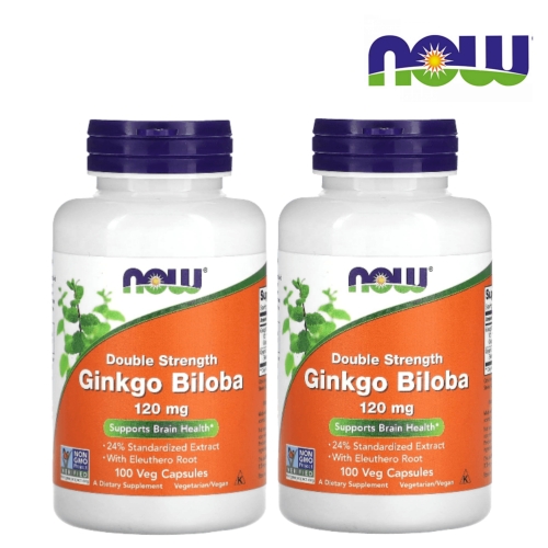 나우푸드 징코 빌로바 120mg 100캡슐 (2개)_이미지