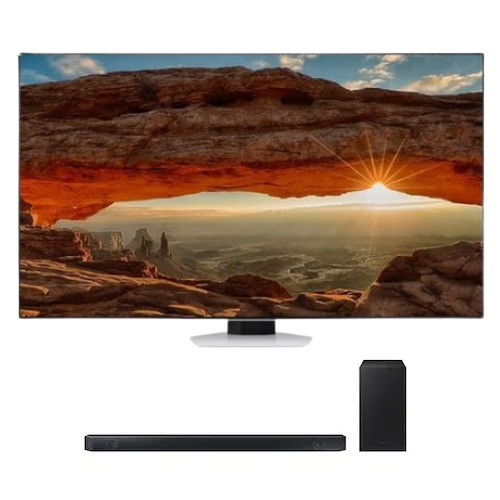 삼성전자 네오QLED KQ75QNB83AFXKR (스탠드+사운드바, HW-Q600C)_이미지