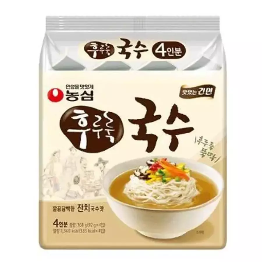 농심 후루룩 국수 92g (4개)_이미지