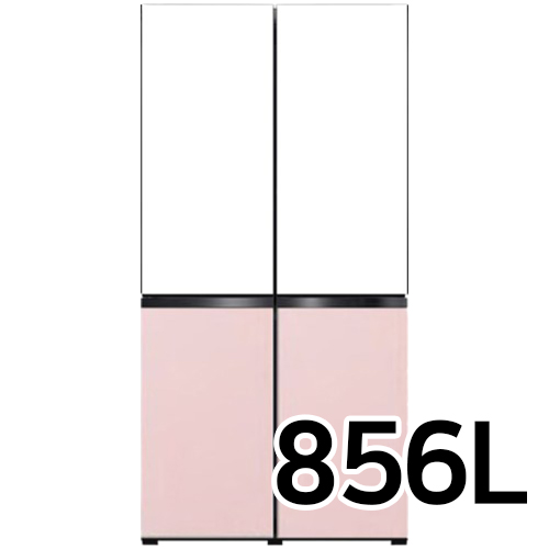삼성전자 비스포크 글램 RF85B91F1 (화이트+핑크)_이미지