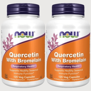 나우푸드 퀘르세틴 위드 브로멜라인 120캡슐 (2개)