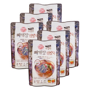 오뚜기 죽장연 빠개장 된장국 500g (6개)