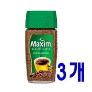 동서식품 맥심 디카페인 병 175g (3개)