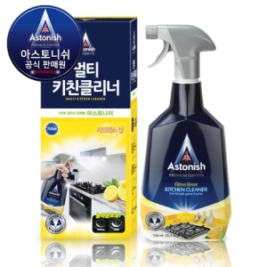 아스토니쉬  기름때 클리너 750ml + 멀티 키친 클리너 750ml