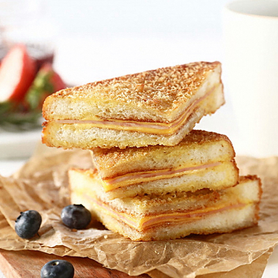 더나음 푸딩팩토리 냉동생지 몬테크리스토 샌드위치 4개입 680g (2개)