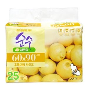 순수 논슬립 초특대형패드 25매