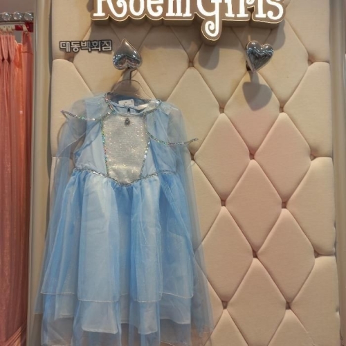 로엠걸즈 DP01 블루 드레스 RGOW25W5P_이미지