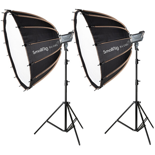 스몰리그 3612 RC120D LED조명 (D85파라볼릭+투스탠드 세트)_이미지