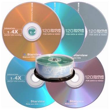 Starview DVD+R 4.7GB 4x ���� 25��