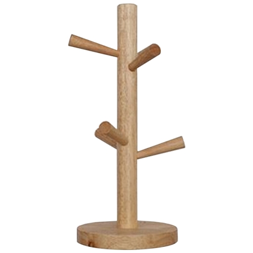 아이코닉하우스 하버 원목 컵걸이 내추럴 1개_이미지