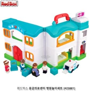 레드박스 유치원 역할놀이 병원놀이 세트 만3세 아기생일선물 놀이완구 아이생일선물 놀이장난감 완구