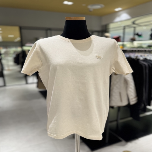 메종키츠네 Women Tonal Baby Fox Patch Regular Tee-Shirt MIF4ET0240WH 레이블스_이미지