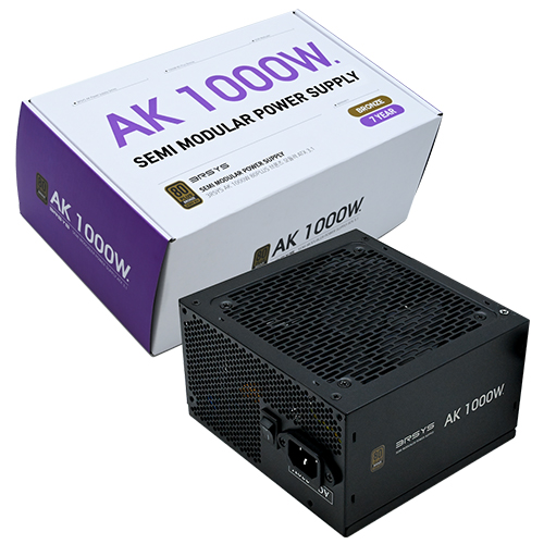 3RSYS AK 1000W 80PLUS브론즈 모듈러 ATX3.1_이미지