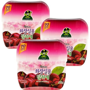 산도깨비 화장실용 탈취제 블랙체리향 300g (3개)_이미지