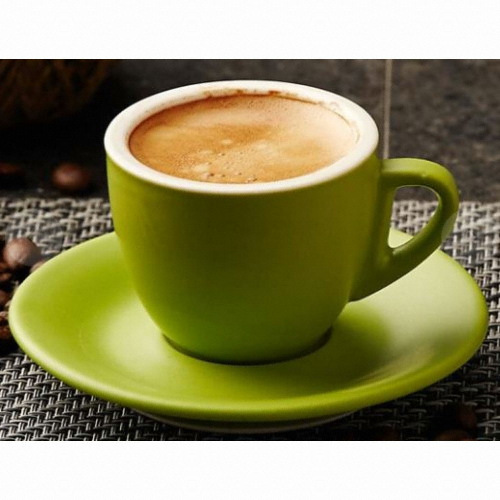 리자인 ㅤ매트 에스프레소잔 그린 80ml (1인조)_이미지