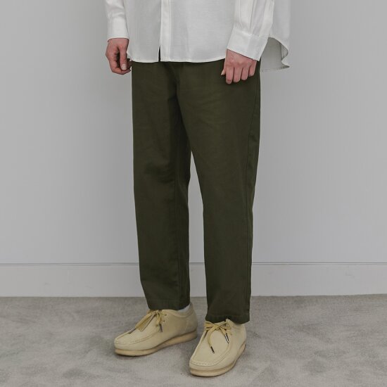 웨니스 앨빈클로 베이직 스트레이트 코튼 밴딩 팬츠 DLX-1305