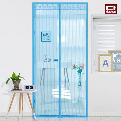 다샵 일체형자석 모기장 (100x210cm)_이미지