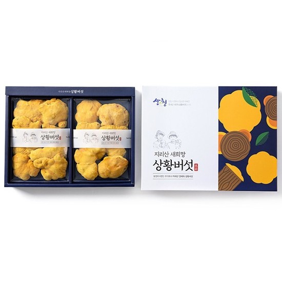 지리산 새희망 상황버섯 무농약 지리산 상황버섯 선물세트 특품 200g (1개)