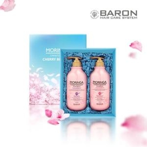 바론 모링가 체리블라썸 기프트세트 샴푸+트리트먼트