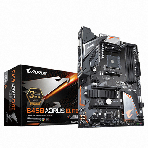 GIGABYTE B450 AORUS ELITE 제이씨현_이미지