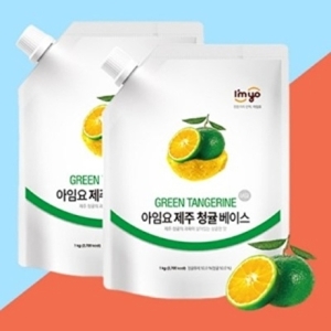 제주청귤 베이스 1kg 2개세트 2개
