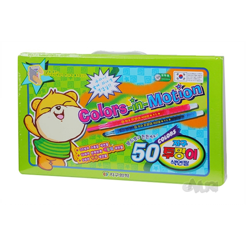 지구화학 투명이 색연필(샤프식) (50색)_이미지