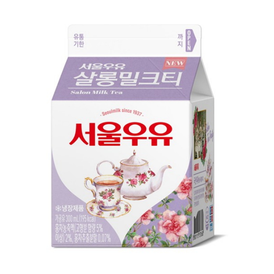서울우유 살롱밀크티 300ml (1개)