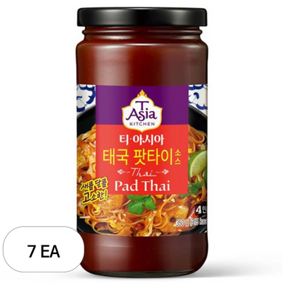 티아시아키친 태국 팟타이 소스 350g (7개)_이미지