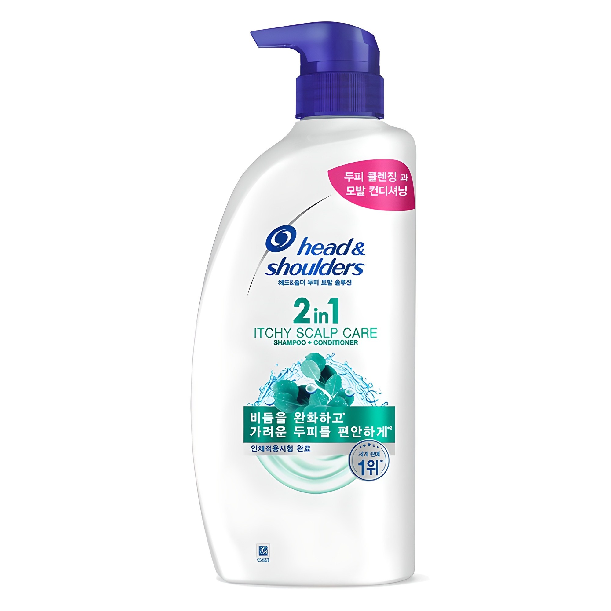 헤드앤숄더 2in1 가려운 두피케어 샴푸 컨디셔너 겸용 800ml (1개)_이미지