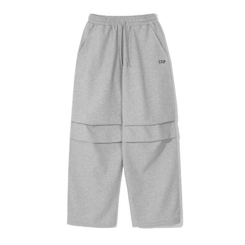 코드그라피 CGP 스트링 와이드 트레이닝 파라슈트 팬츠_그레이 231493_이미지