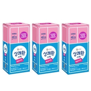 삼양사 큐원 상쾌환 스틱형 복숭아맛 18g (30개)_이미지