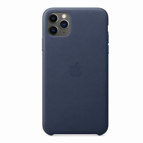 APPLE 아이폰11 프로 맥스 가죽 케이스 (정품)_이미지